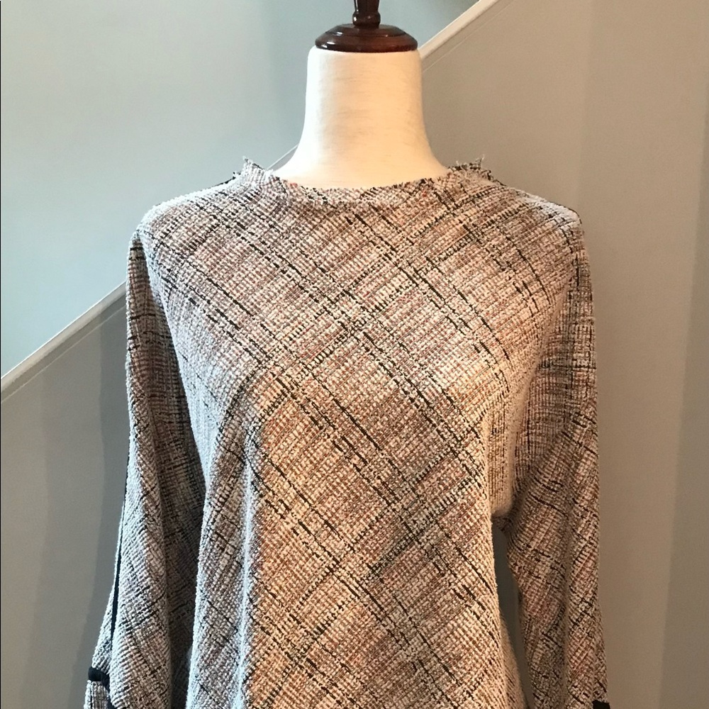 ZARA TRAFALAC Autum Collection Sz Med. PulloverTop
